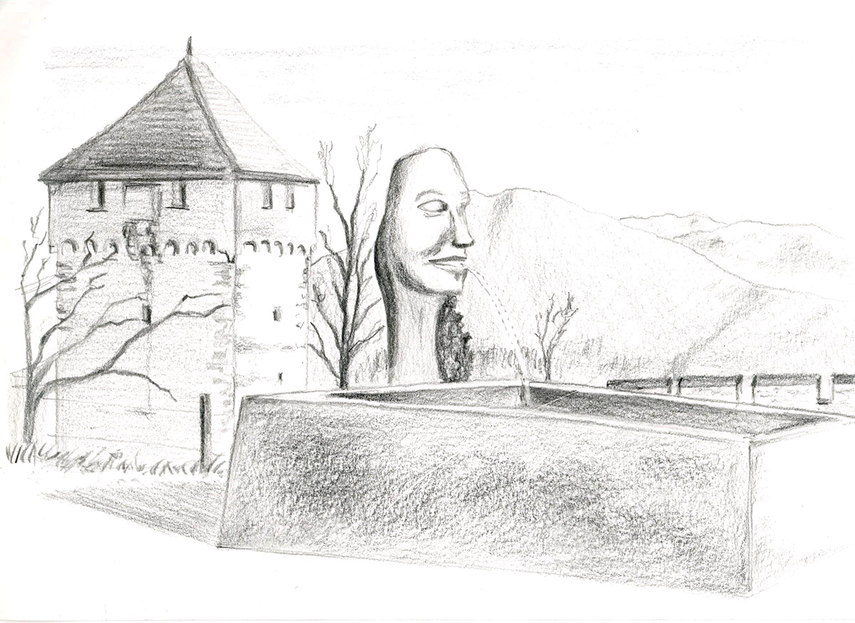 25. April 2021, Sketchcrawl Speuzerbrunnen